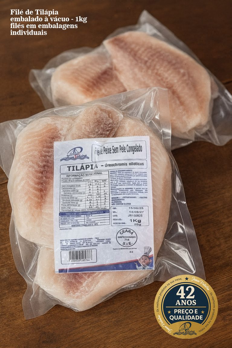 Filé de tilápia