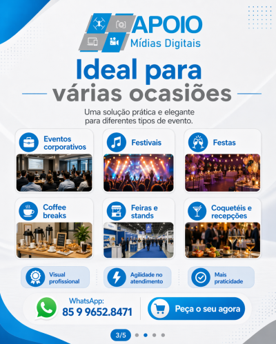Cardapios digitais para eventos 3